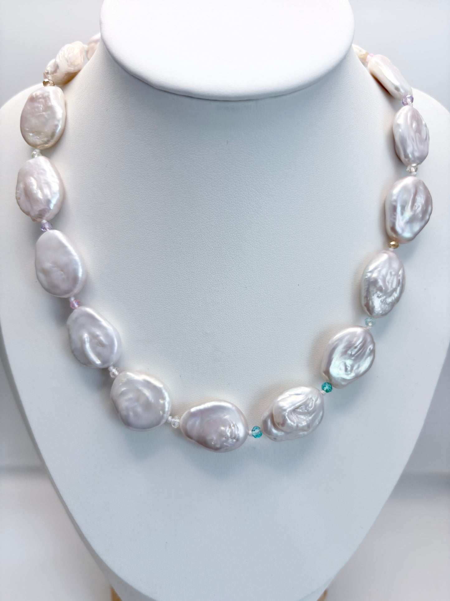 Rainbow Droplet Necklace