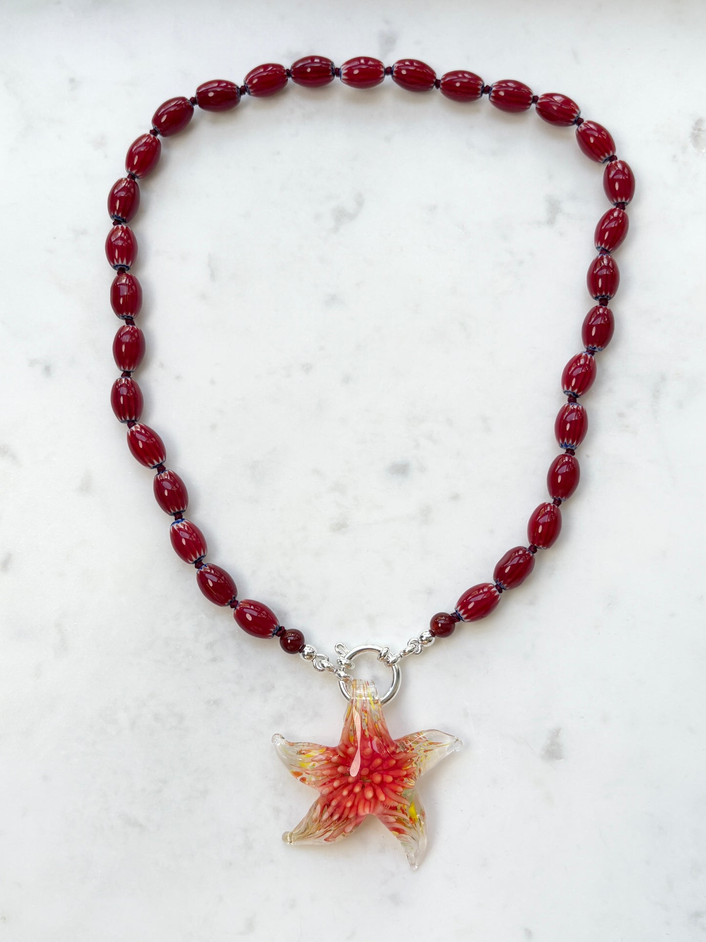 Celestial Star Burst Sunset Necklace - Limited