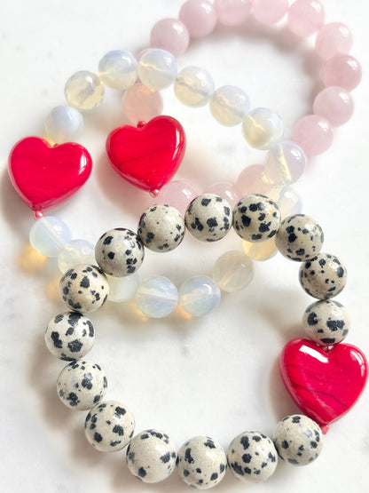Groovy Heart Bracelet