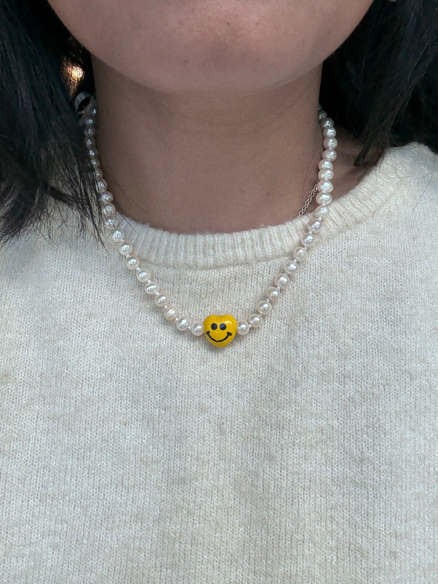90s Smile Necklace