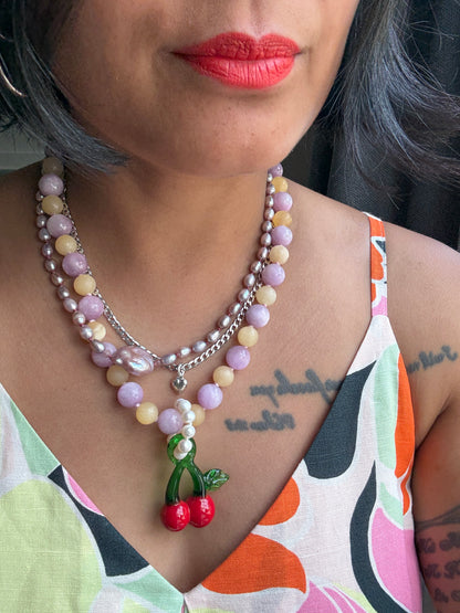 Cherry Cherry Love Pendant 10mm/12mm