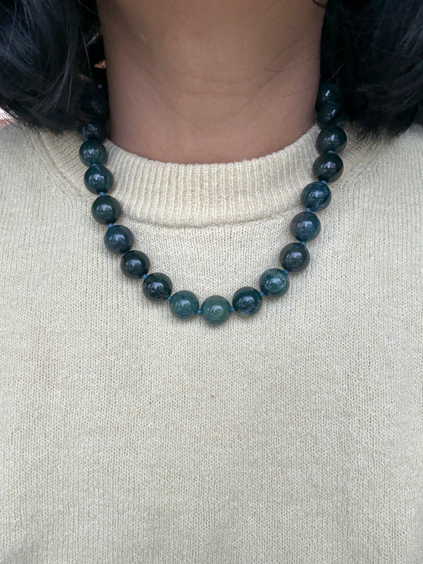 Olive Bold Necklace - Limited