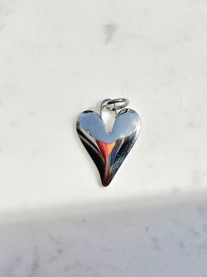 Heart Of Steel Charm