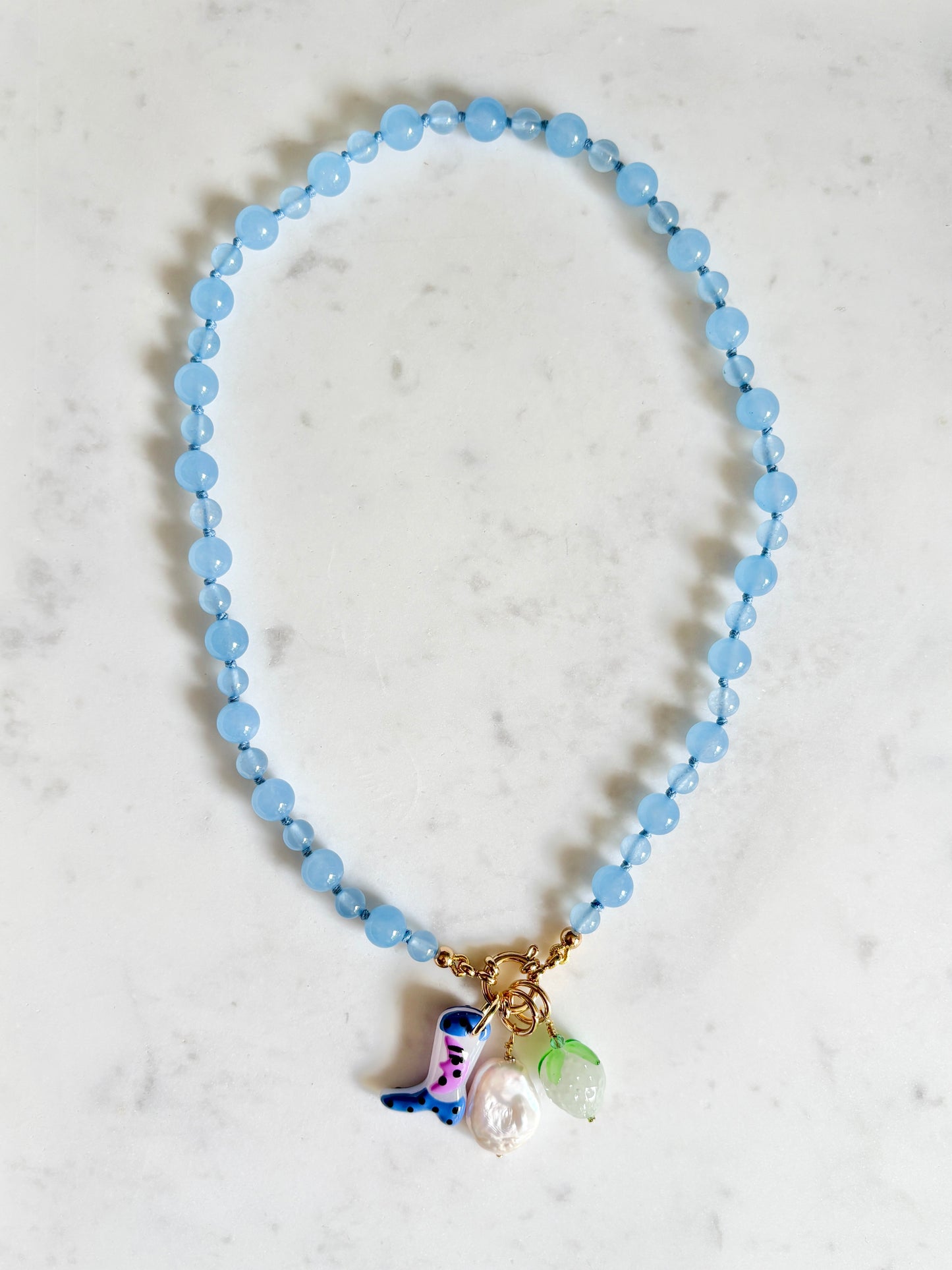 Bootiful Strawberry Bites Necklace