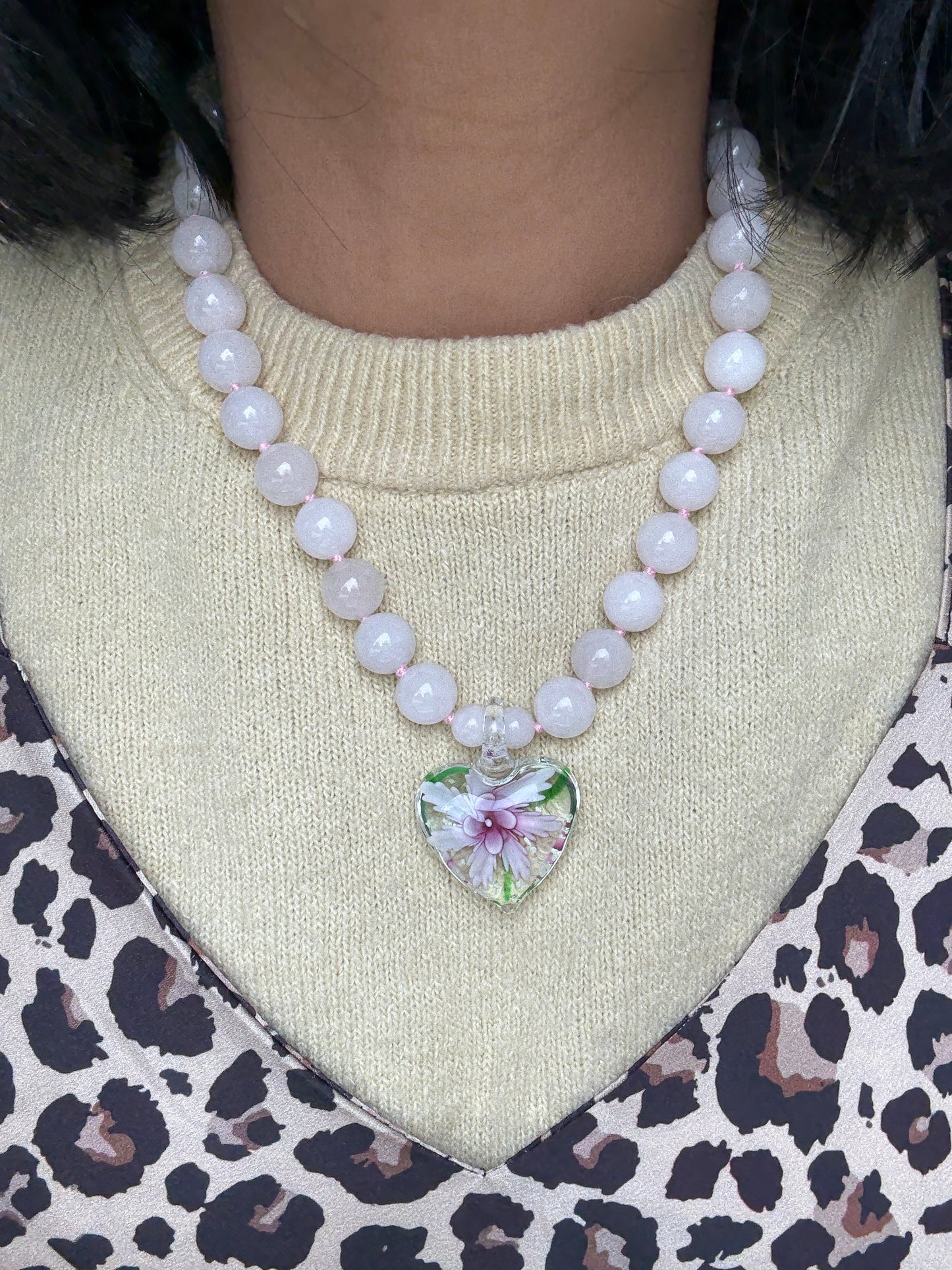 Love You After Dark Musk Necklace - One Of A Kind