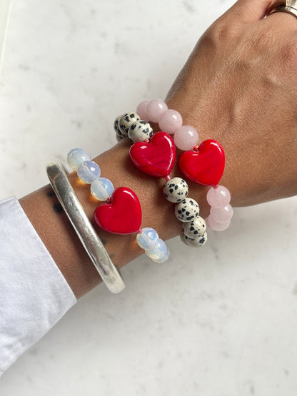 Groovy Heart Bracelet