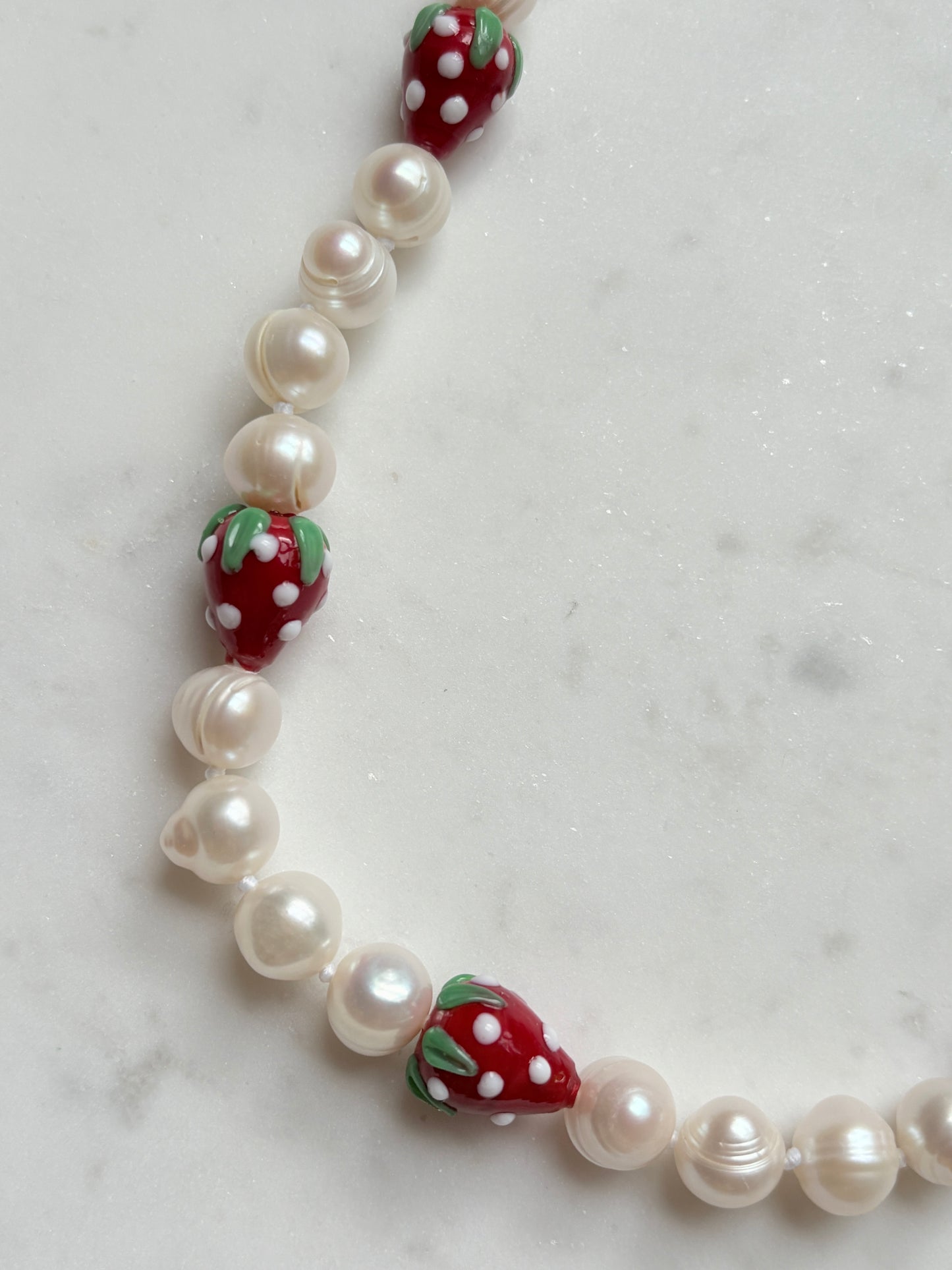 Strawberry Pickin' Necklace