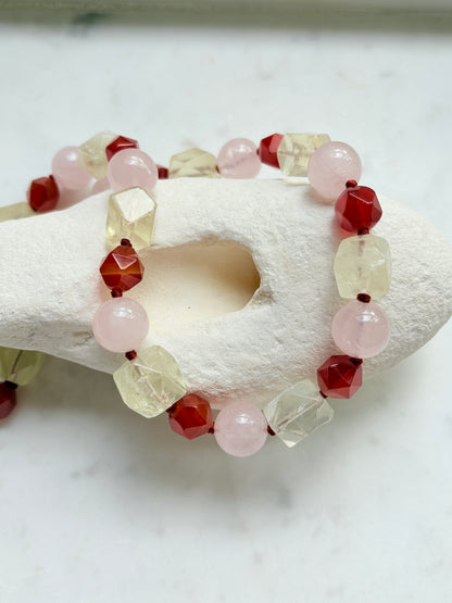 Warm Lemon Candy Mix Necklace - Limited