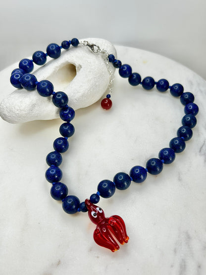 Octogem Coral Necklace