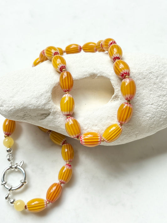 Lemon Sherbet MF Bold Necklace - Limited