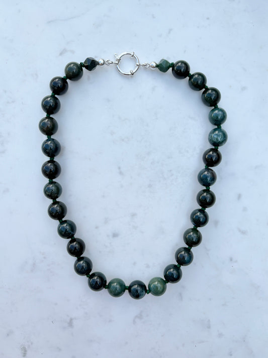 Olive Deluxe Bold Necklace - Limited