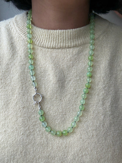 Long Minty Bold Necklace - Limited