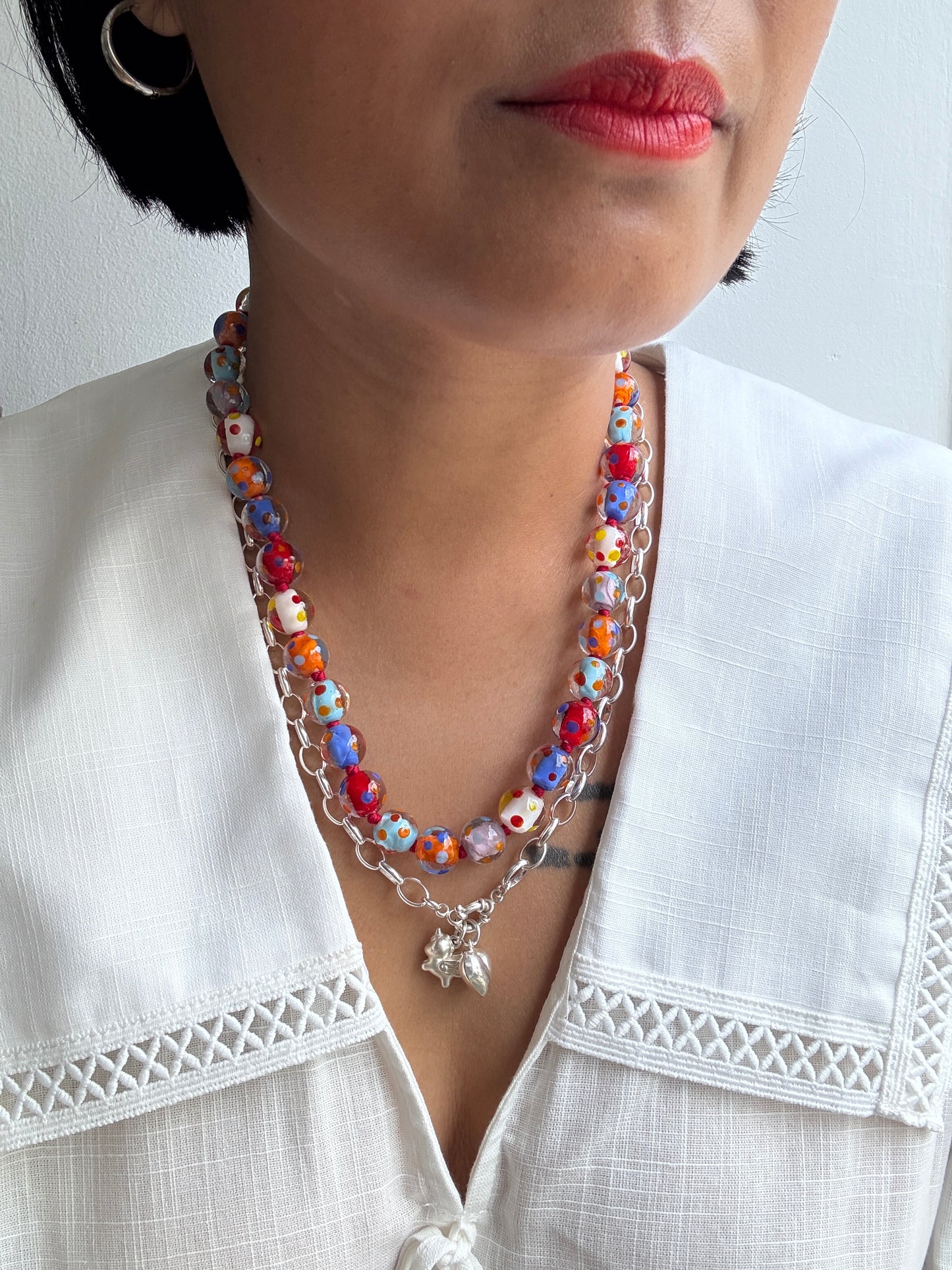 Polka Love Bold Necklace - Limited