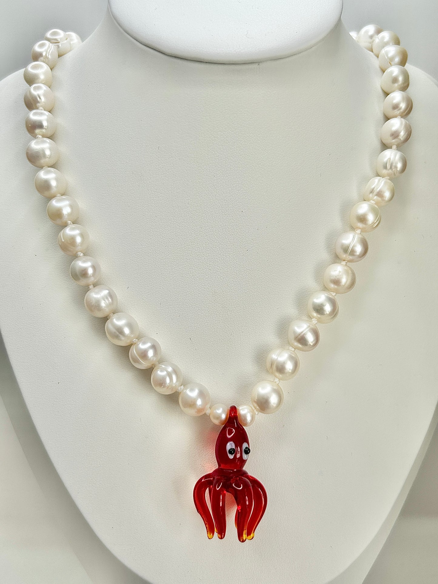 Madam Kraken Coral Necklace - One of a kind