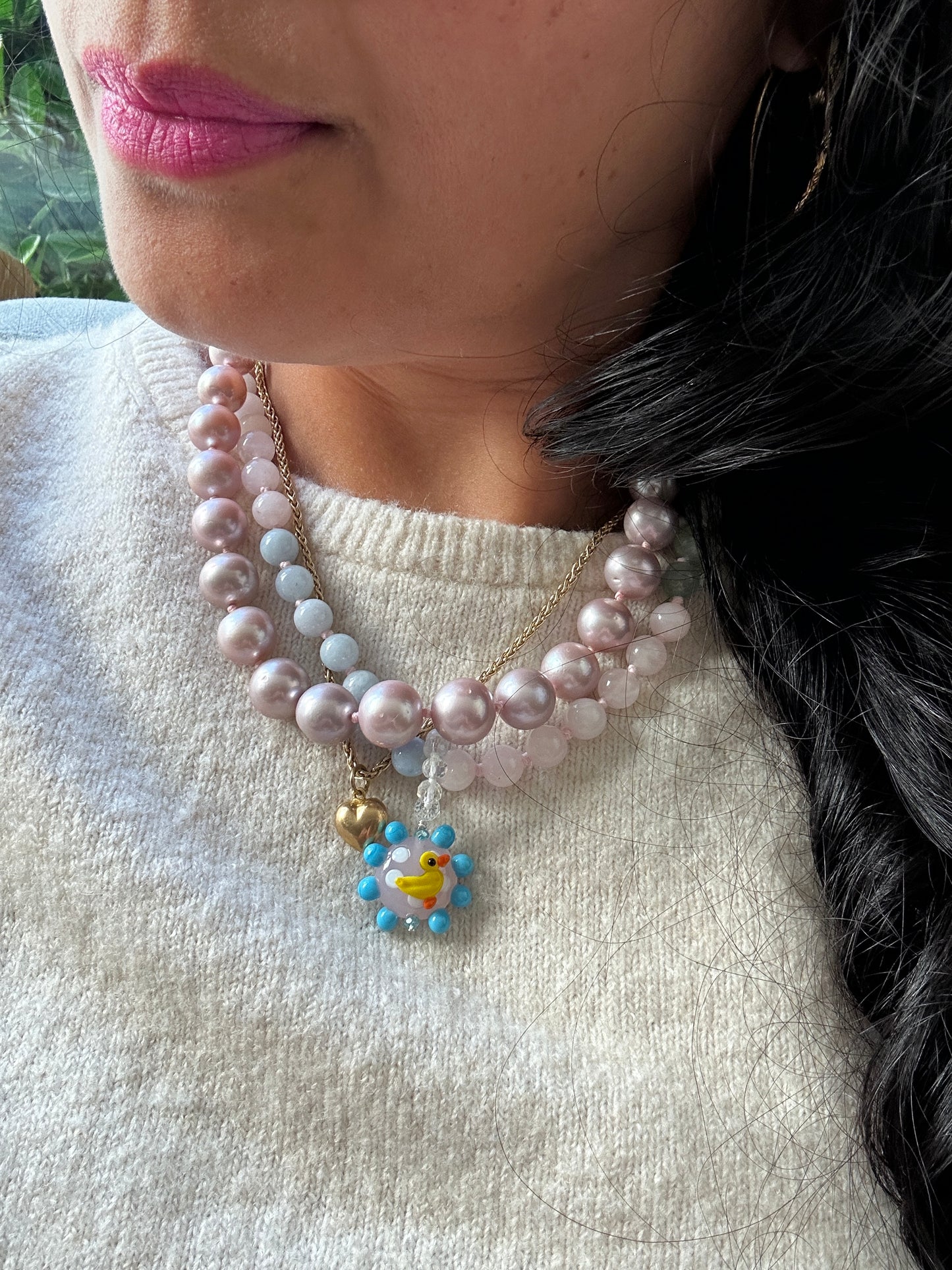 Duckling Daydream Necklace - One Of A Kind