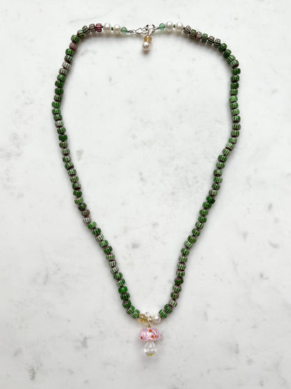 NEW Shroom Bloom Leaf Necklace