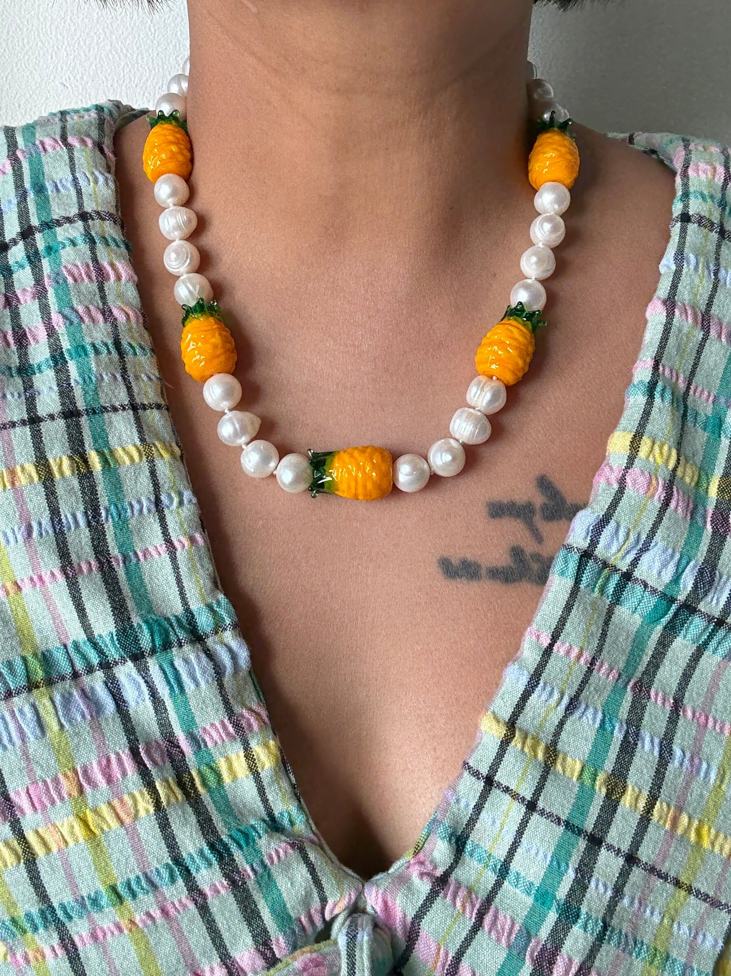 Pineapple Pickin' Necklace - Limited