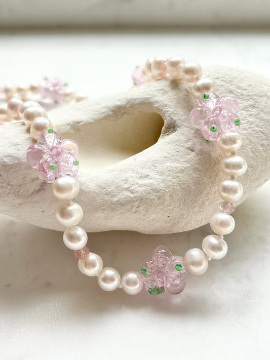 Wander Blossom Petal Necklace