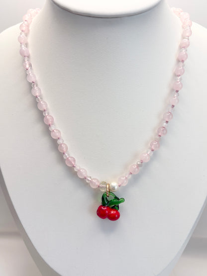 Cheeky Cherry Necklace