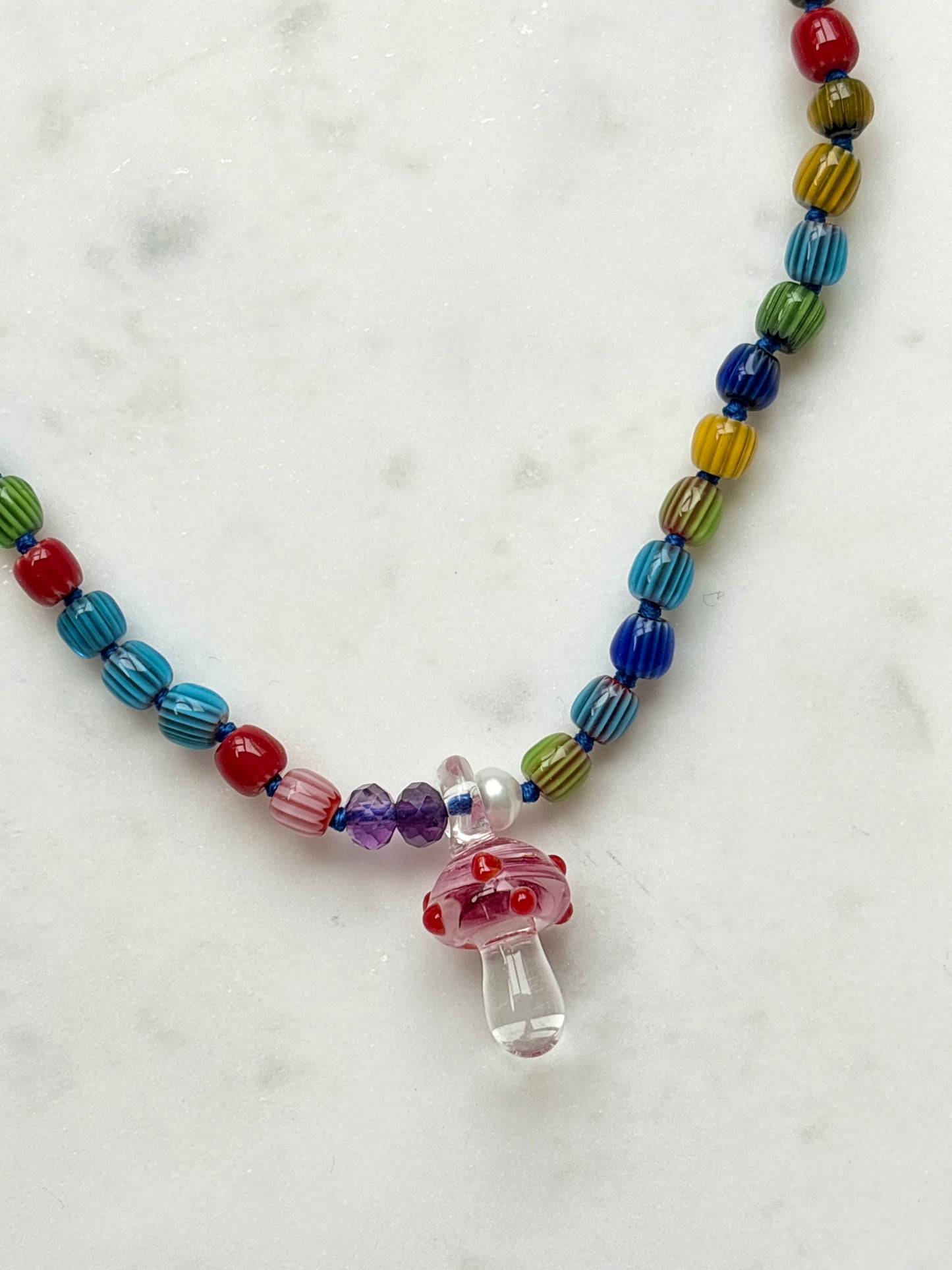 Carnival Shroom Necklace
