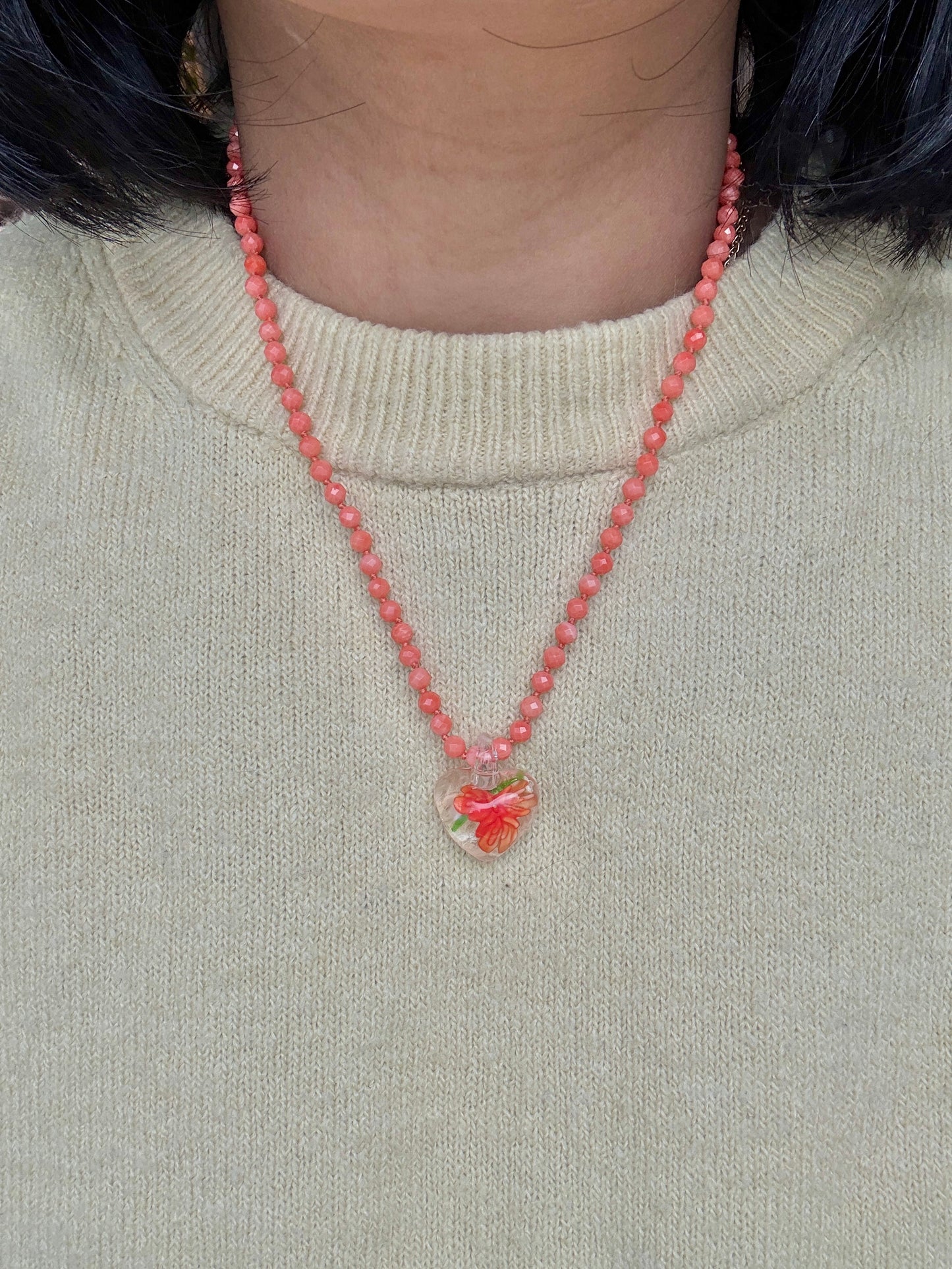 Love You After Dark Facets Lite Necklace