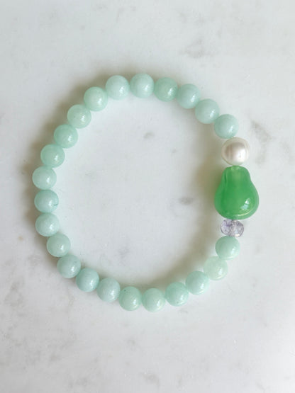 Pear Fruit Loops Bracelet