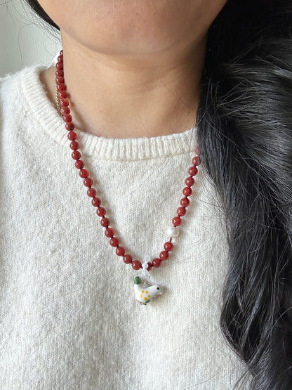 Bon Bon Birdie Deluxe Necklace