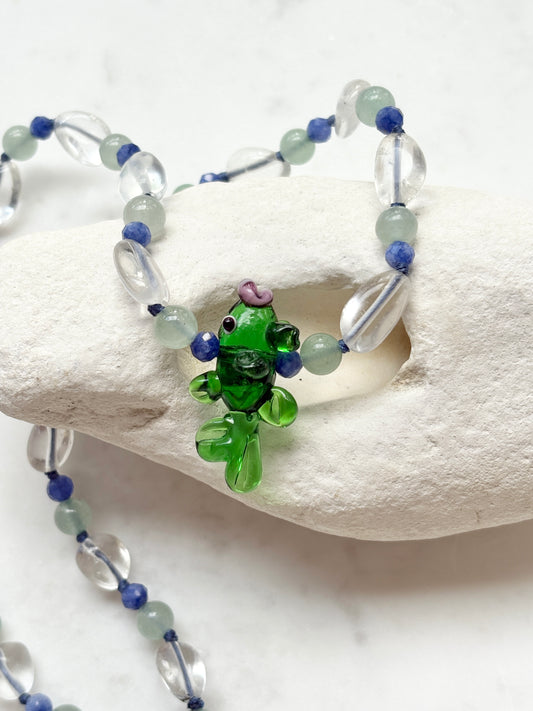 Splash & Dash Crystal Necklace - Limited