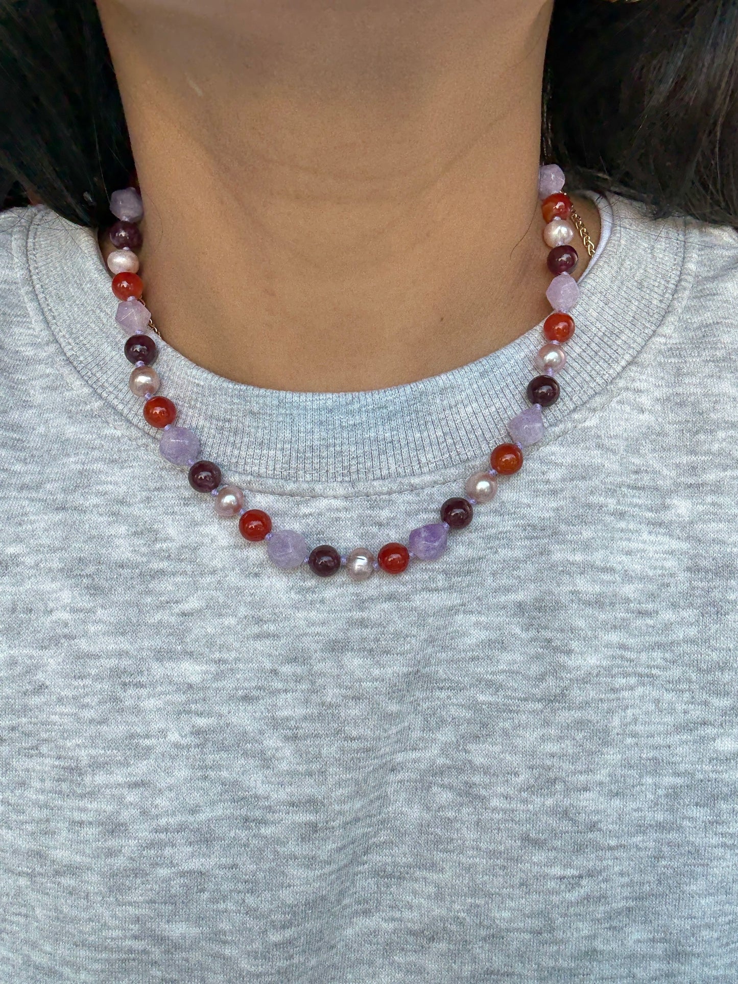 Warm Whirl Necklace