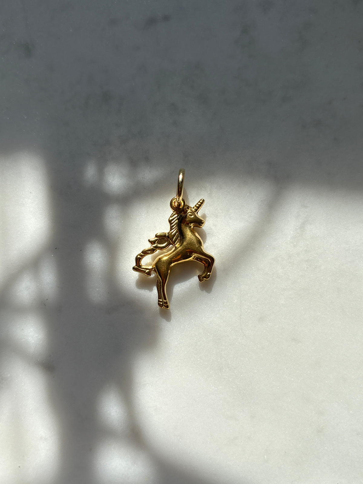 Iron Unicorn Charm