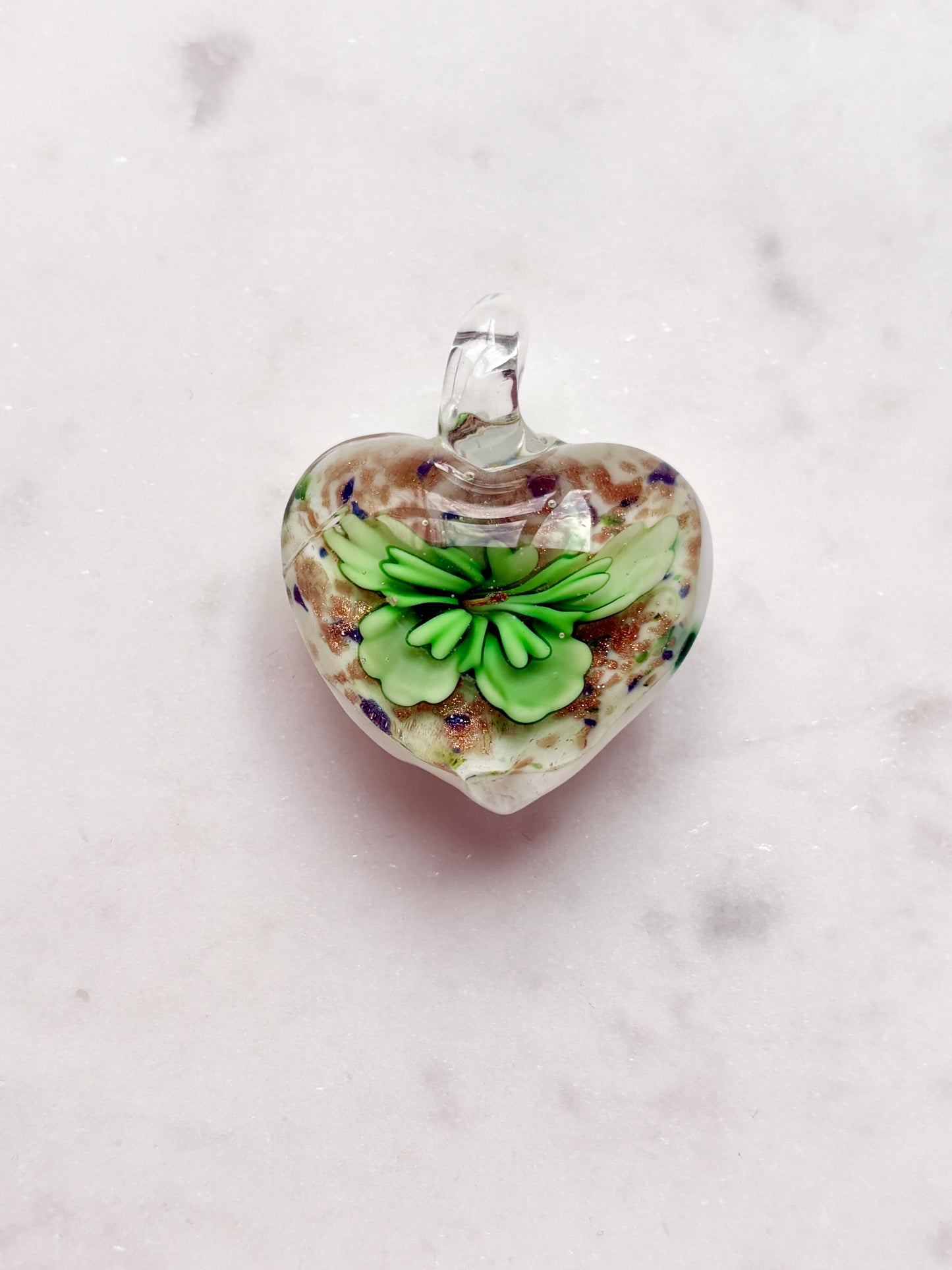 Blooming Heart Pendant - One Of A Kind