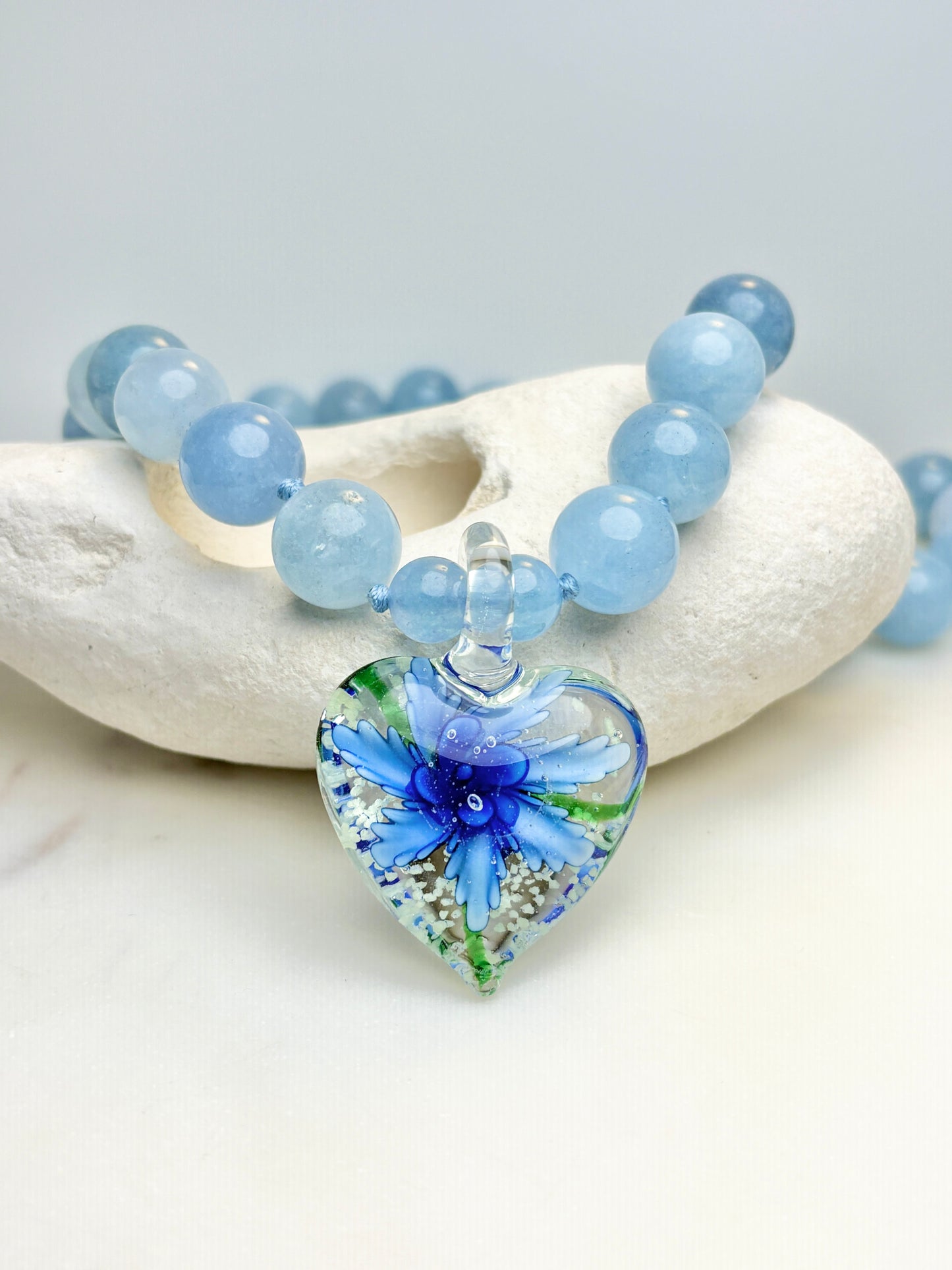 Love You After Dark Abyss Necklace - One Of A Kind