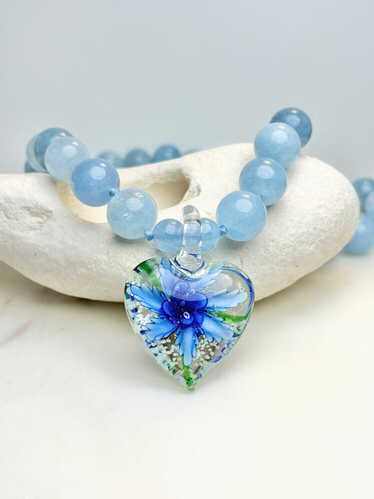 Love You After Dark Abyss Necklace - One Of A Kind