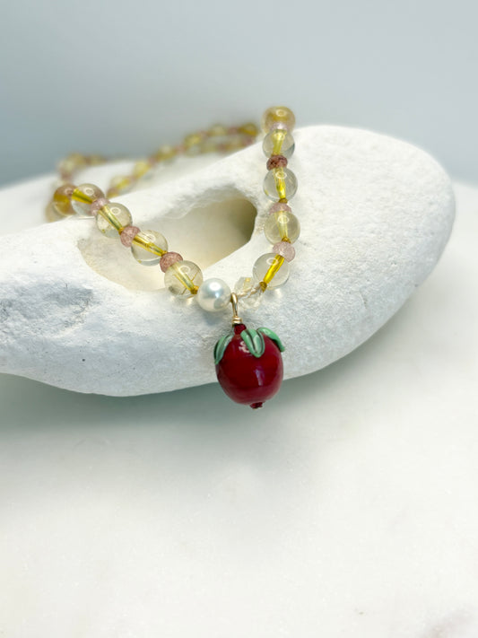 Sweet On The Vine Necklace