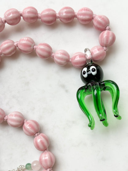 Little Kraken Seafoam Necklace - Limited
