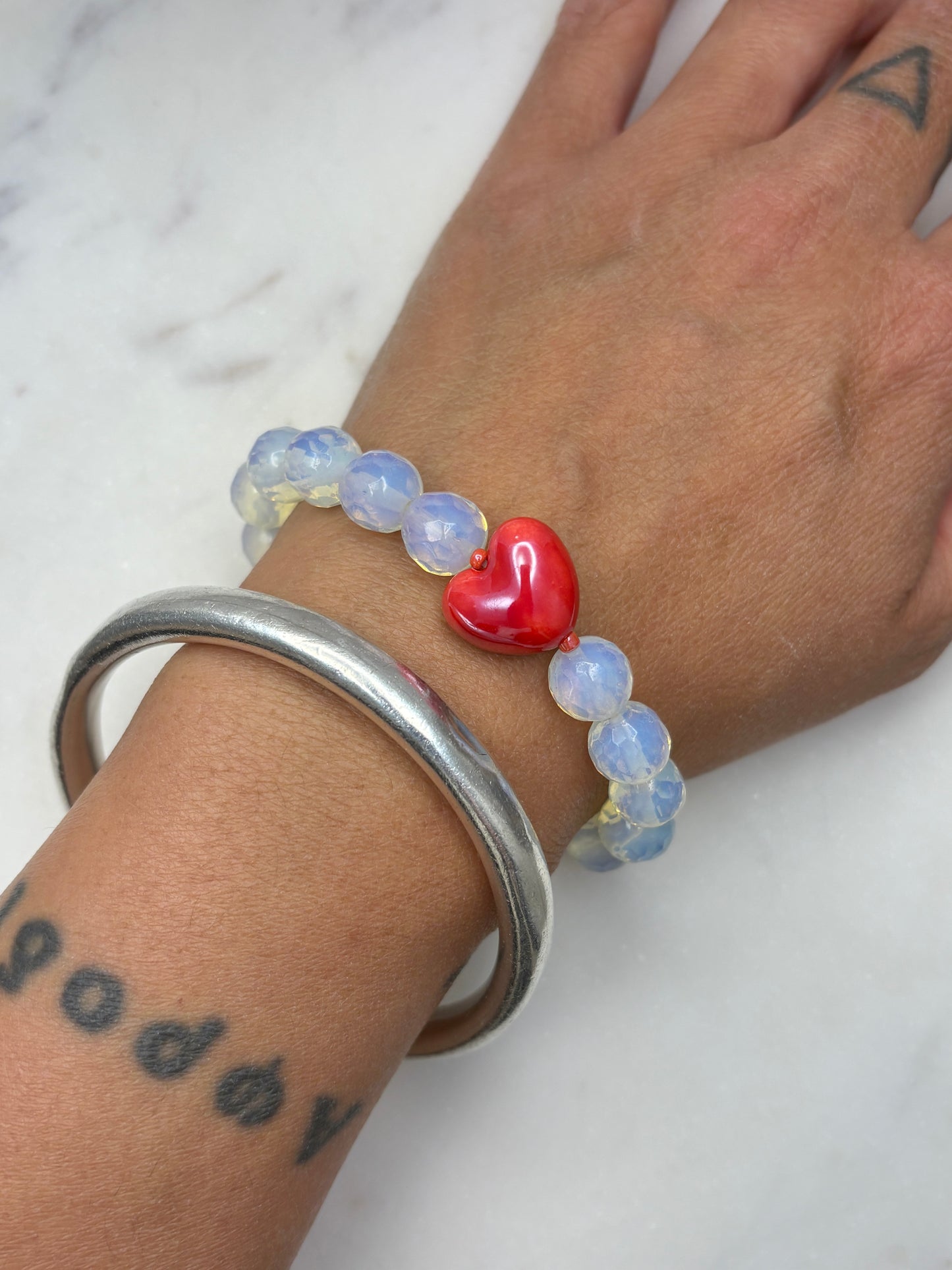 Groovy Heart Bracelet