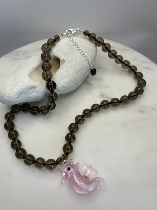 Sassy Sea Stead Smokey Necklace
