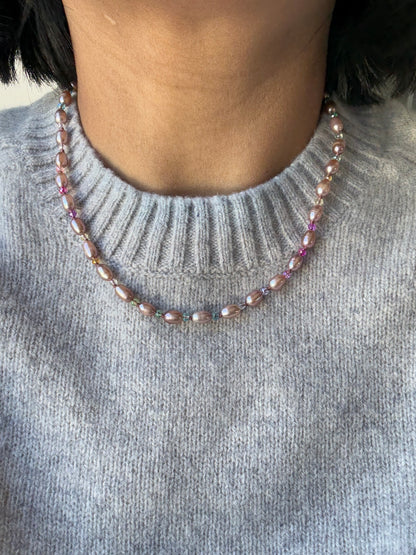 Rainbow Sprinkles Delight Necklace
