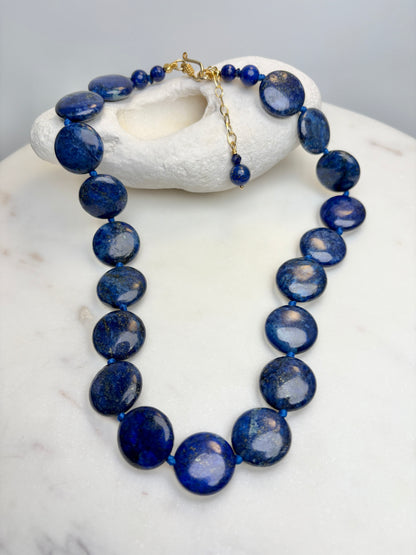 Cobalt Bold Necklace - One Of A Kind