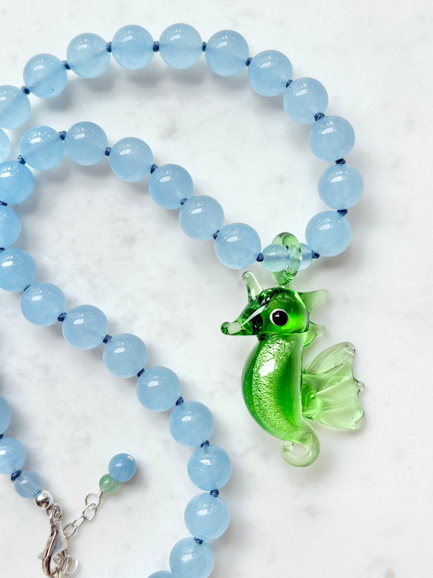 Sassy Sea Stead Seafoam Necklace