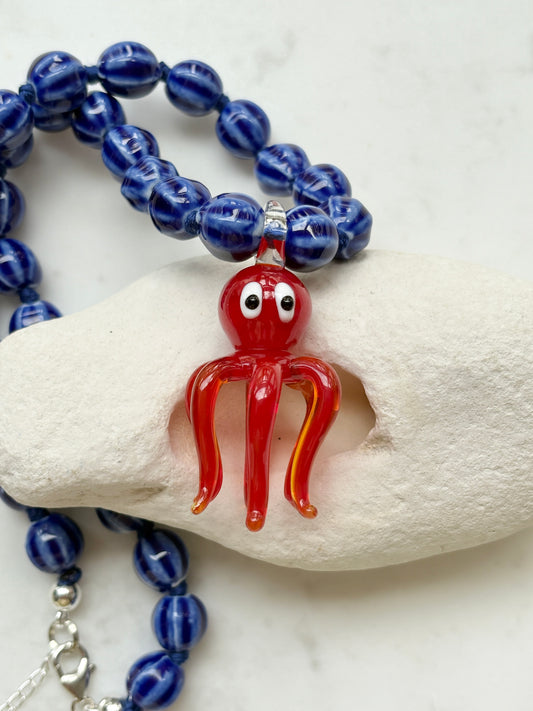 Little Kraken Coral Necklace - Limited