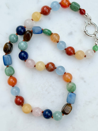Jelly Bean Mix Necklace