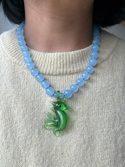 Sassy Sea Stead Seafoam Necklace