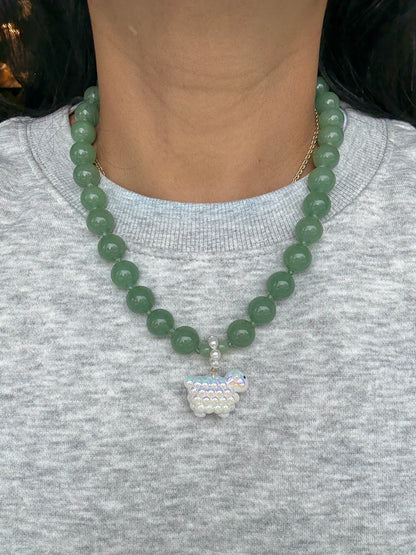 Baa Baa Sheep Grass Necklace