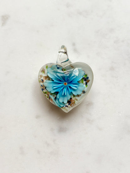 Blooming Heart Pendant - One Of A Kind