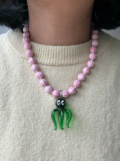 Little Kraken Seafoam Necklace - Limited