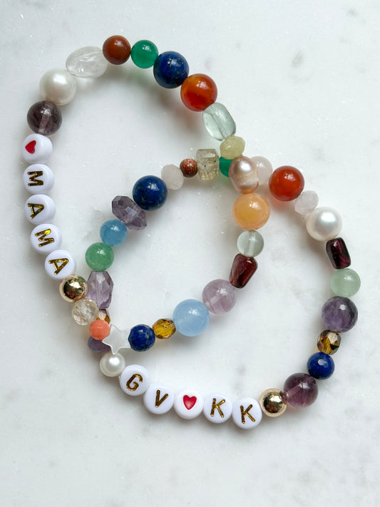 Mixed Love Note Bracelet