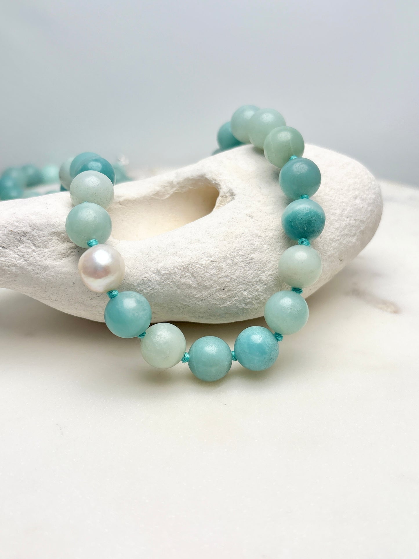 Amazonite O’Clock Necklace