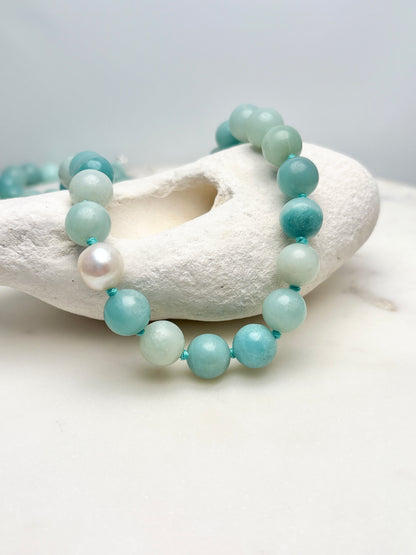 Amazonite O’Clock Necklace