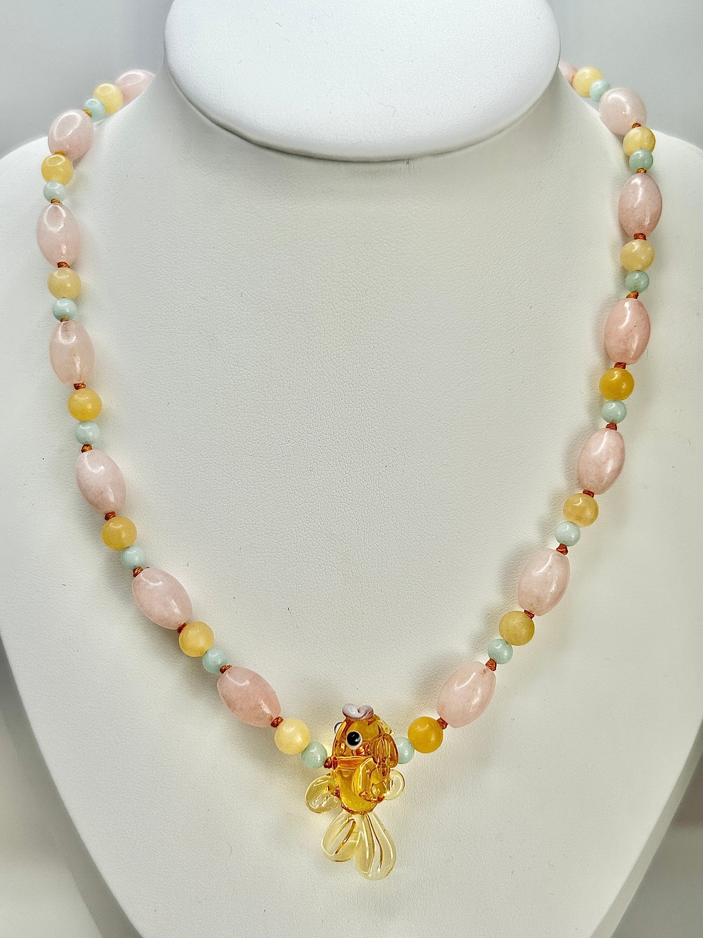 Pastel Splash & Dash Sunrise Necklace